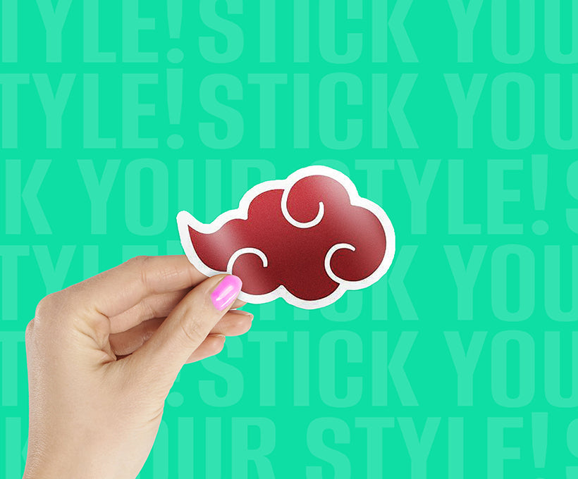 Akatsuki Cloud Magnetic Sticker