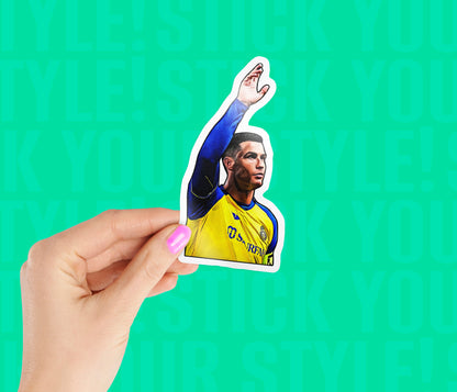 Al-Nassr FC Cristiano Ronaldo Magnetic Sticker