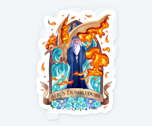 Albus Dumbledore Harry Potter Magnetic Sticker