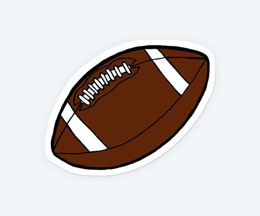 American Football Magnetic Sticker