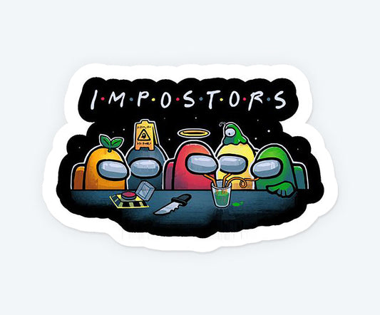 Among Us Imposters Magnetic Sticker