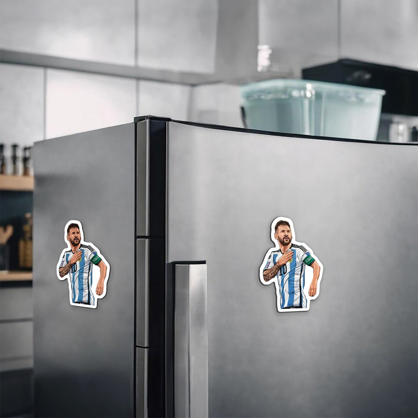 Argentina Lionel Messi Magnetic Sticker