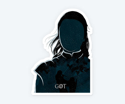 Arya Stark GOT Magnetic Sticker