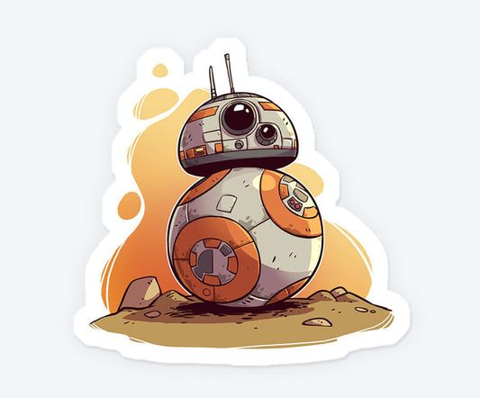 BB-8 Star Wars Magnetic Sticker