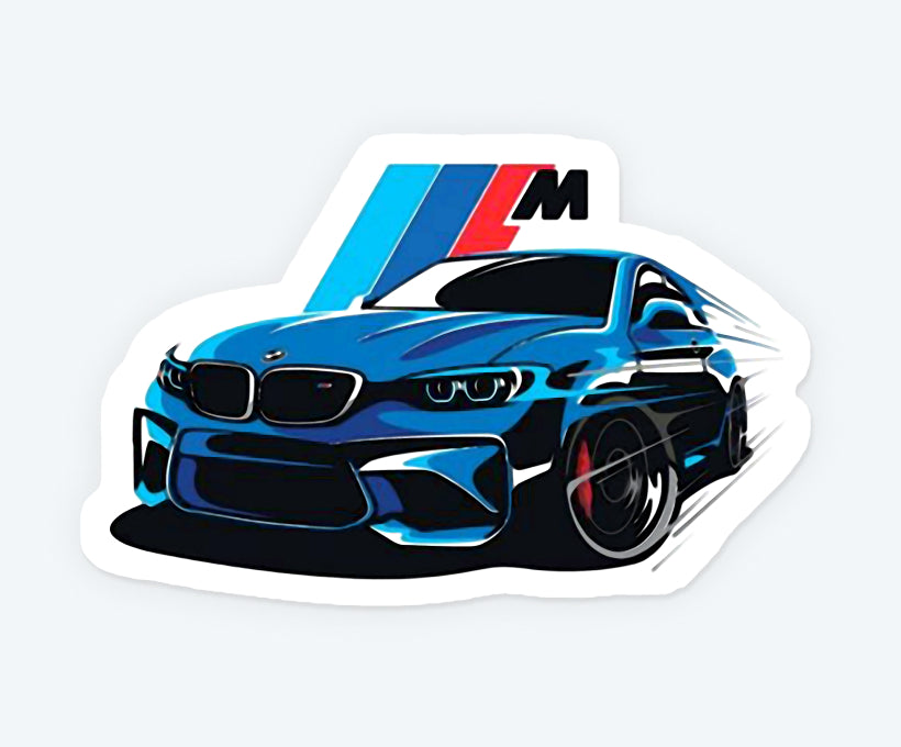 BMW M2 Car Magnetic Sticker – Stickkar.in