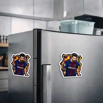 Barca Leo Messi Magnetic Sticker
