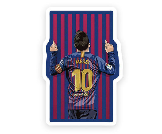 Barca Messi Signature Magnetic Sticker