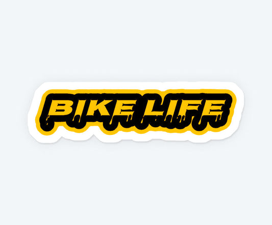 Bike Life Cool Magnetic Sticker