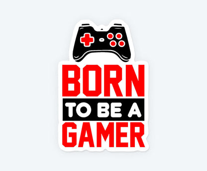 Born to Play Games Magnetic Sticker