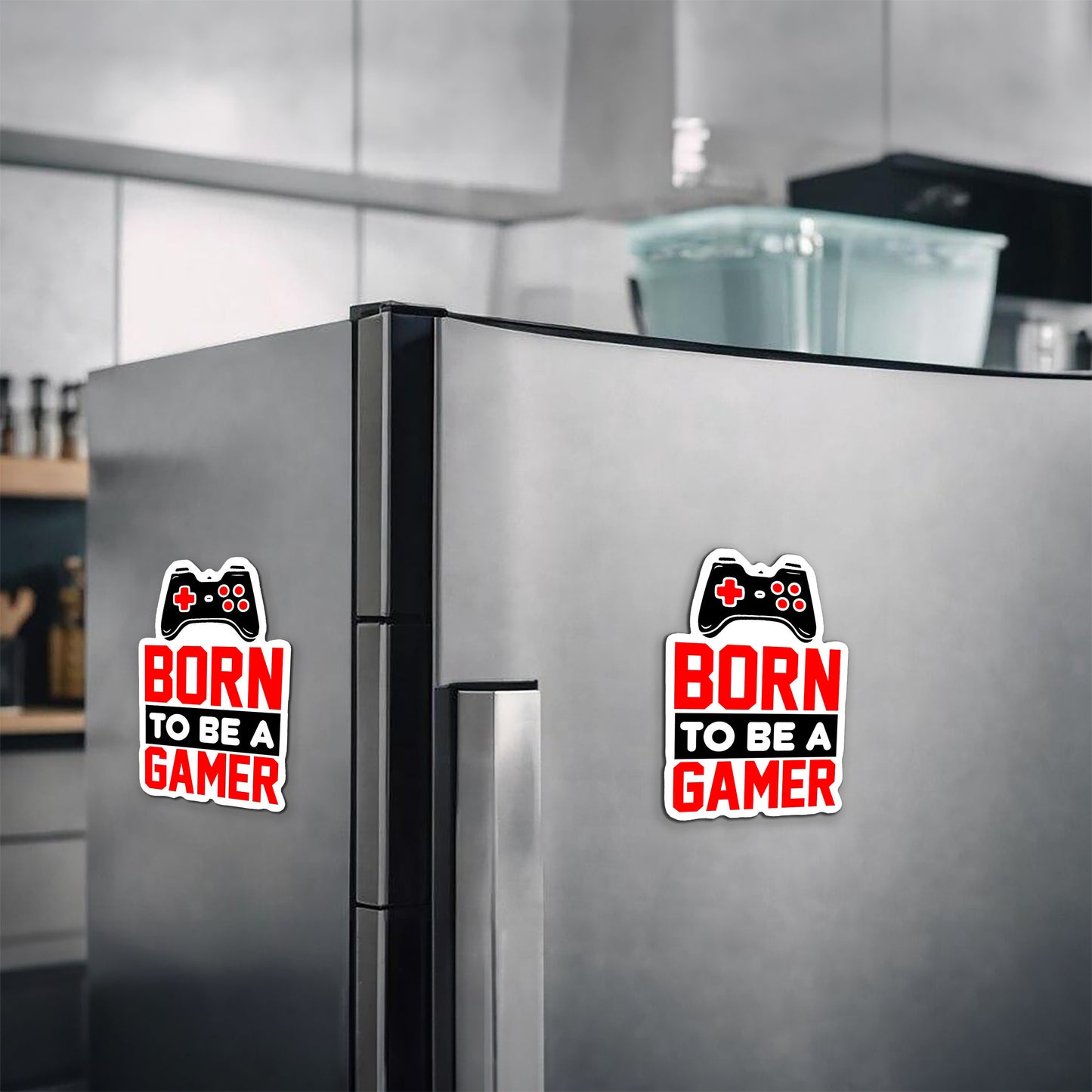 Born to Play Games Magnetic Sticker