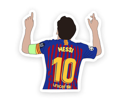 Braca Messi Sigature Magnetic Sticker