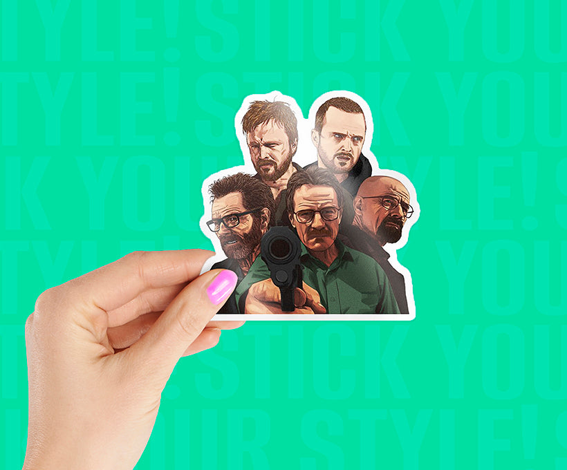 Breaking Bad Walter White Magnetic Sticker