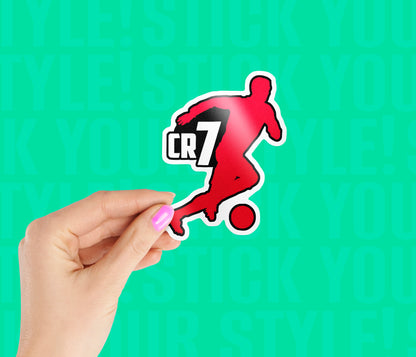 CR7 Dribble Sticker