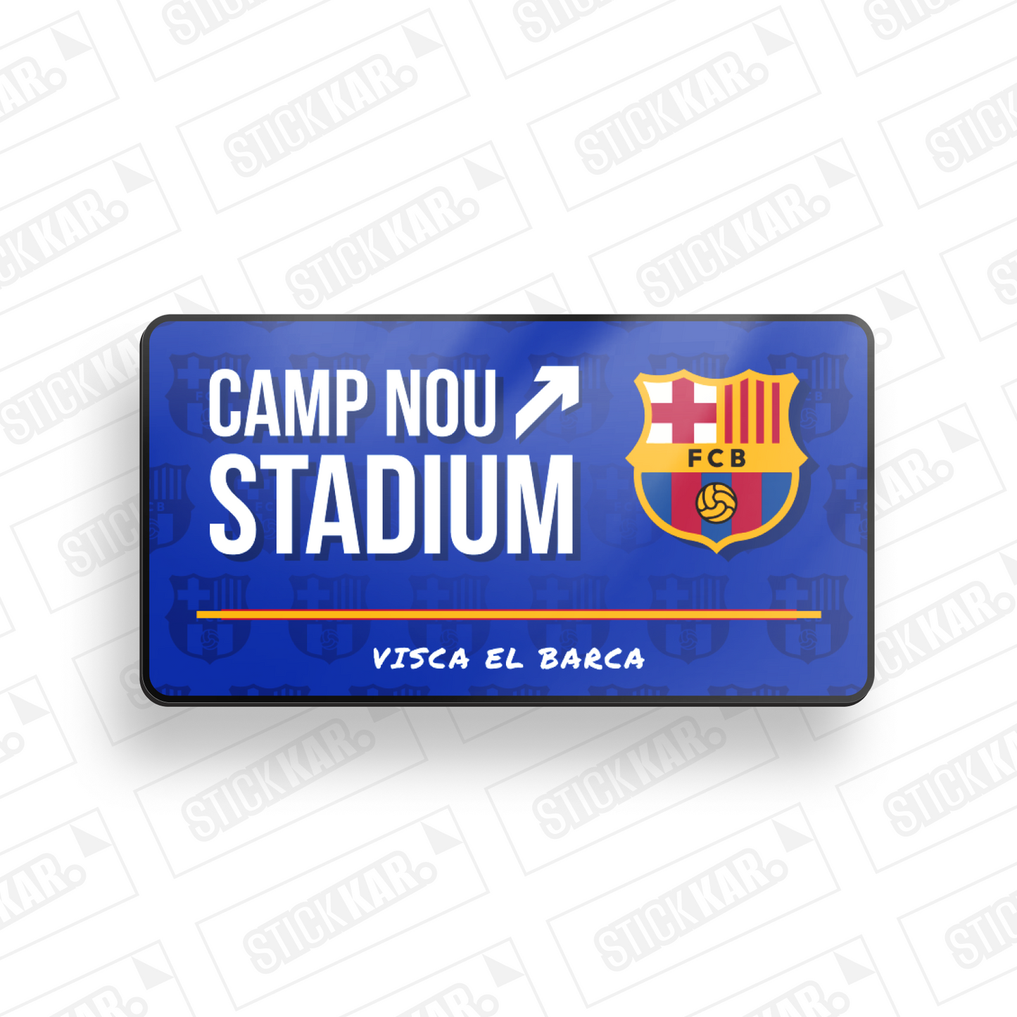 Camp Nou Stadium - FC Barcelona Door Sign