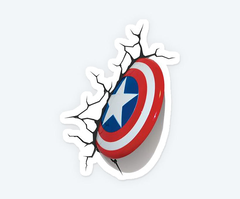 Captian America Shield Magnetic Sticker