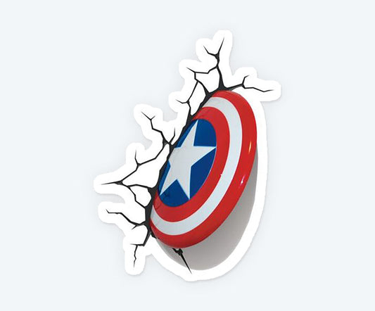 Captian America Shield Sticker