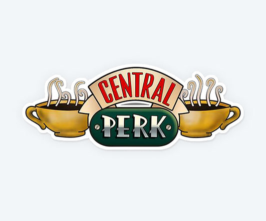 Central Perk Magnetic Sticker