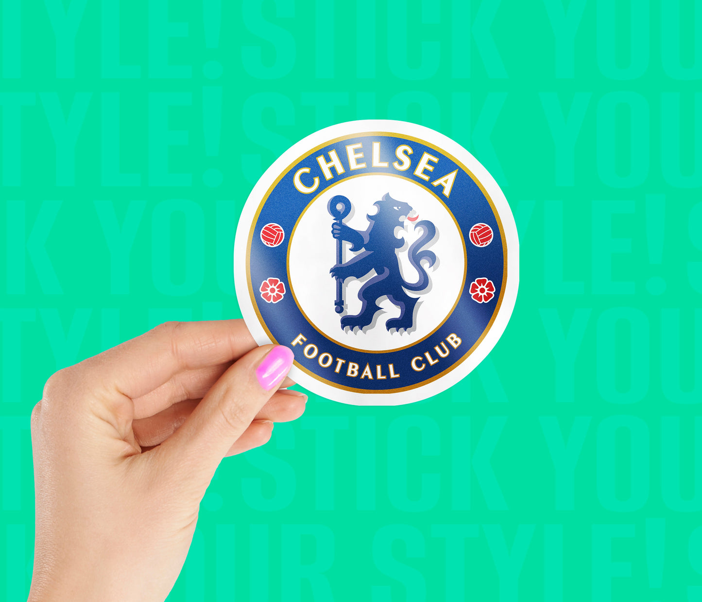 Chelsea Football Club Magnetic Sticker