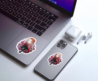 Chibi Wanda Marvels Sticker