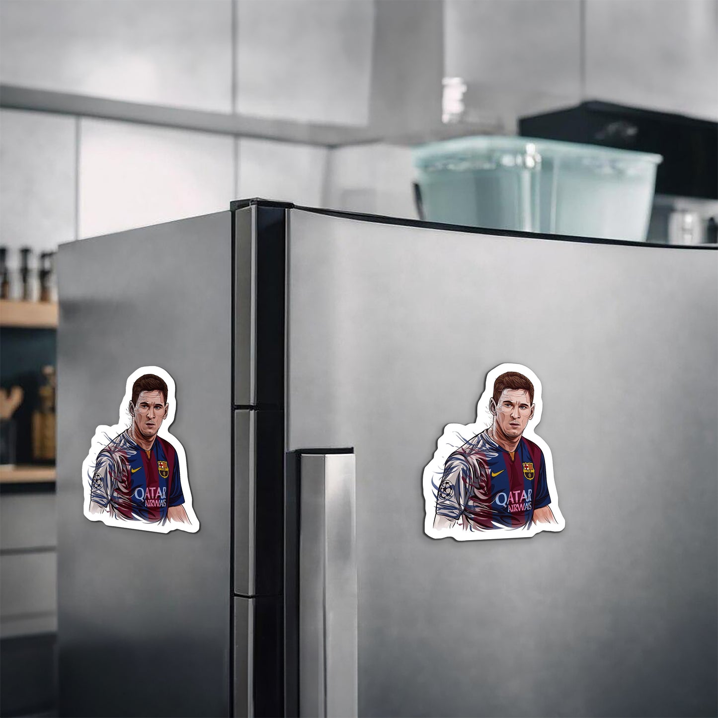Classic Messi Magnetic Sticker