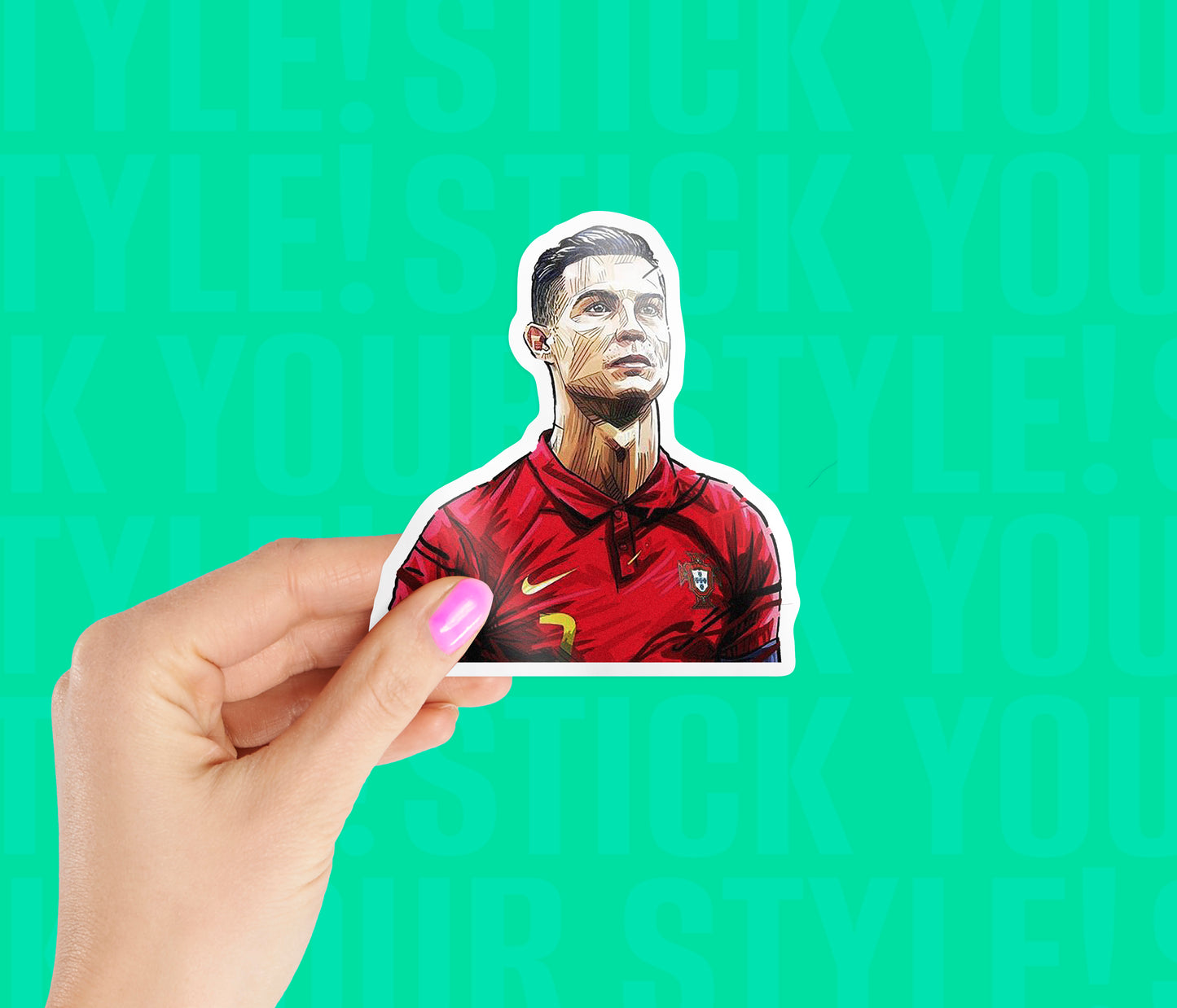 Classic Ronaldo Sticker