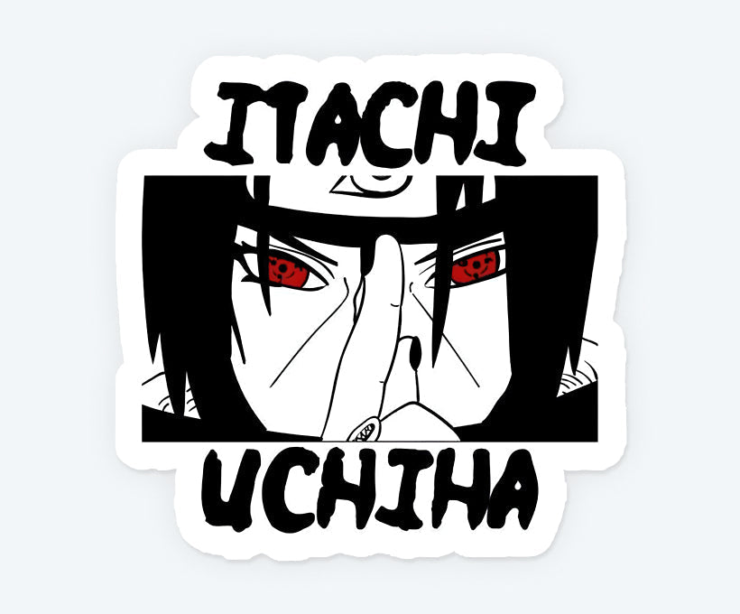 Itachi Uchiha Savage Magnetic Sticker – Stickkar.in