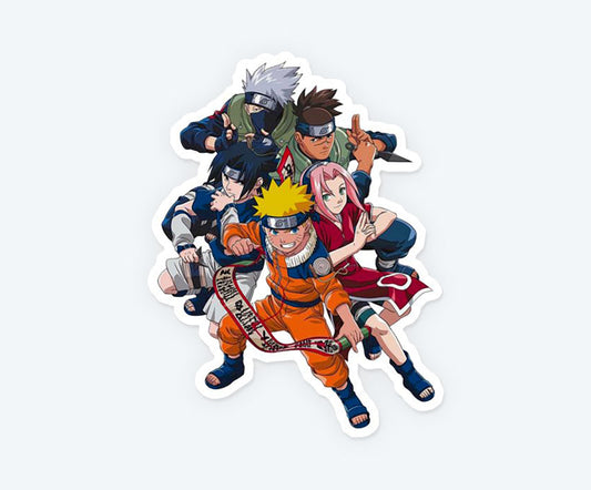 Naruto Anime Team Magnetic Sticker