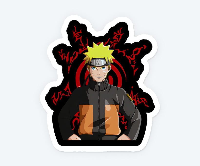Naruto Manga Smash Magnetic Sticker
