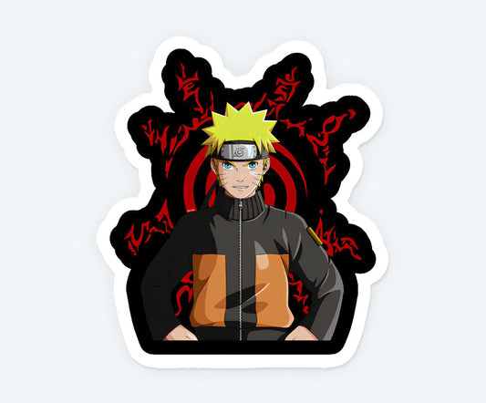 Naruto Manga Smash Magnetic Sticker