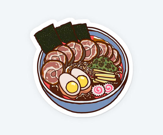 Ramen Food Magnetic Sticker