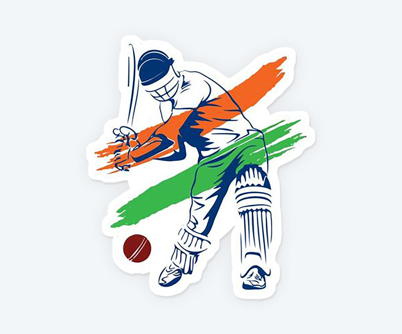 Cricket Lover Magnetic Sticker
