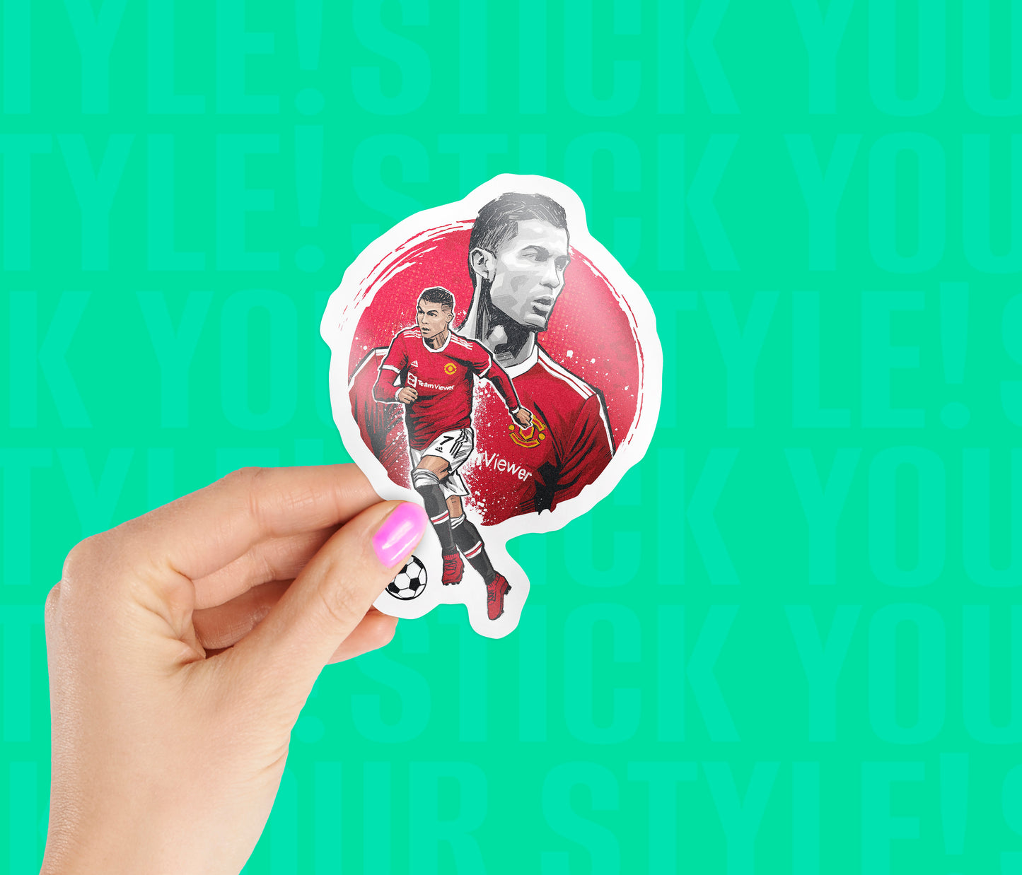 Cristiano Ronaldo Legend Sticker