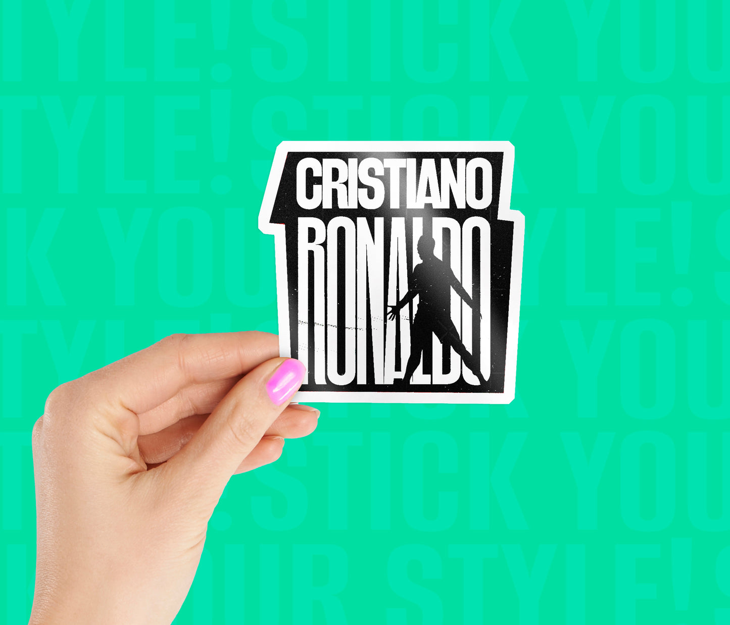 Cristiano Ronaldo 07 Magnetic Sticker
