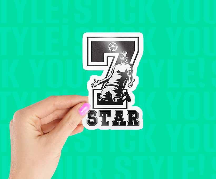 Cristiano Ronaldo The Star Magnetic Sticker