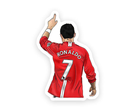 Cristiano Ronaldo MUFC Magnetic Sticker