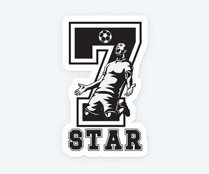 Cristiano Ronaldo The Star Magnetic Sticker