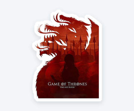 Dracarys GOT Dragon Sticker
