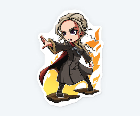 Daenerys Targaryen Dracarys Magnetic Sticker