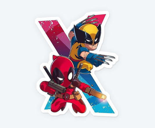 Deadpool & Wolverine Magnetic Sticker