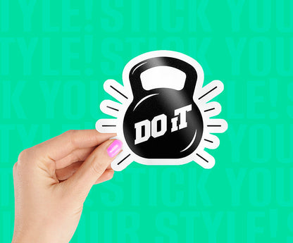 Do It Gym Wall Magnetic Sticker