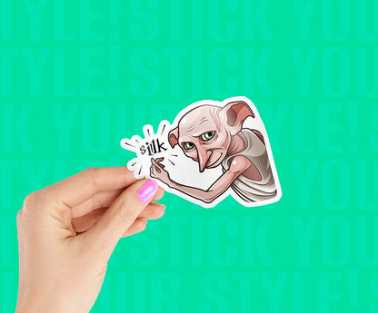 Dobby Snap Magnetic Sticker