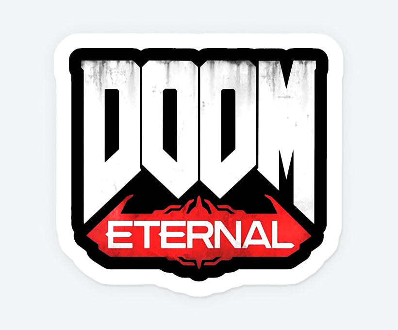 Doom Eternal Logo Magnetic Sticker