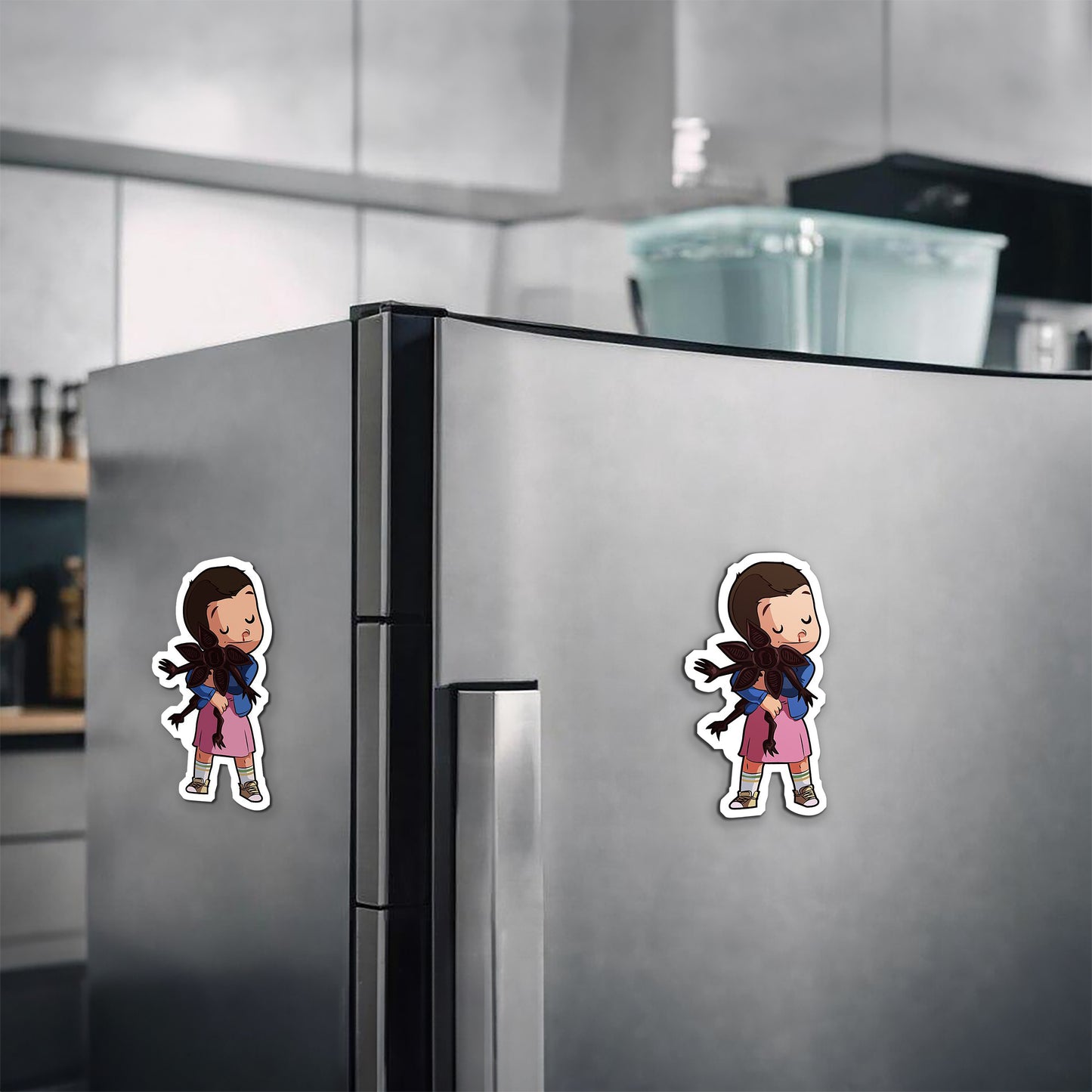 Eleven Hugs Dart Magnetic Sticker