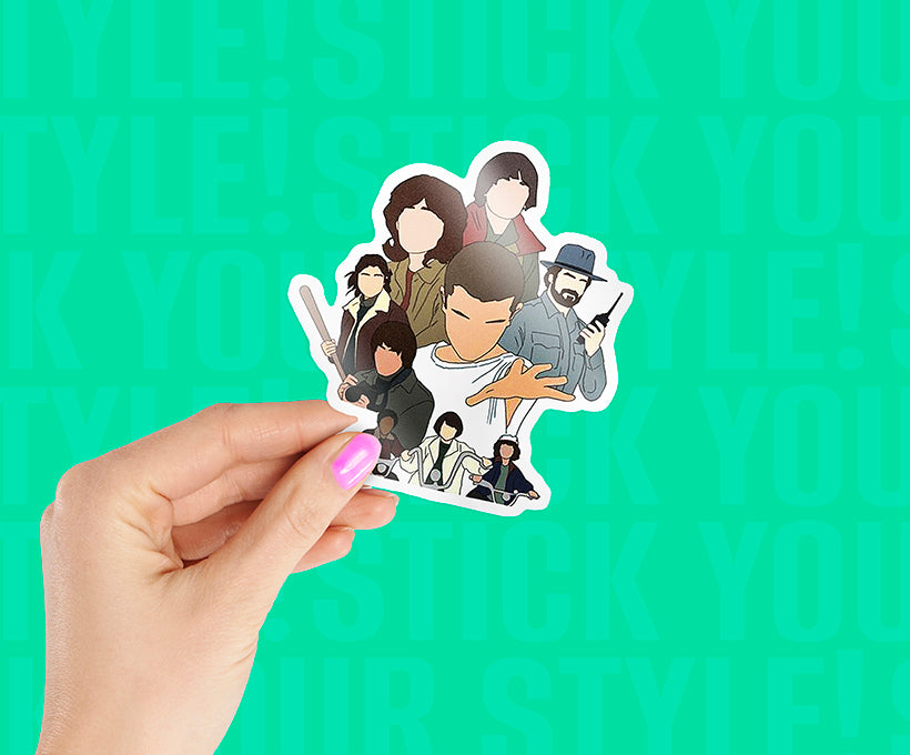 Eleven & The Gang Sticker