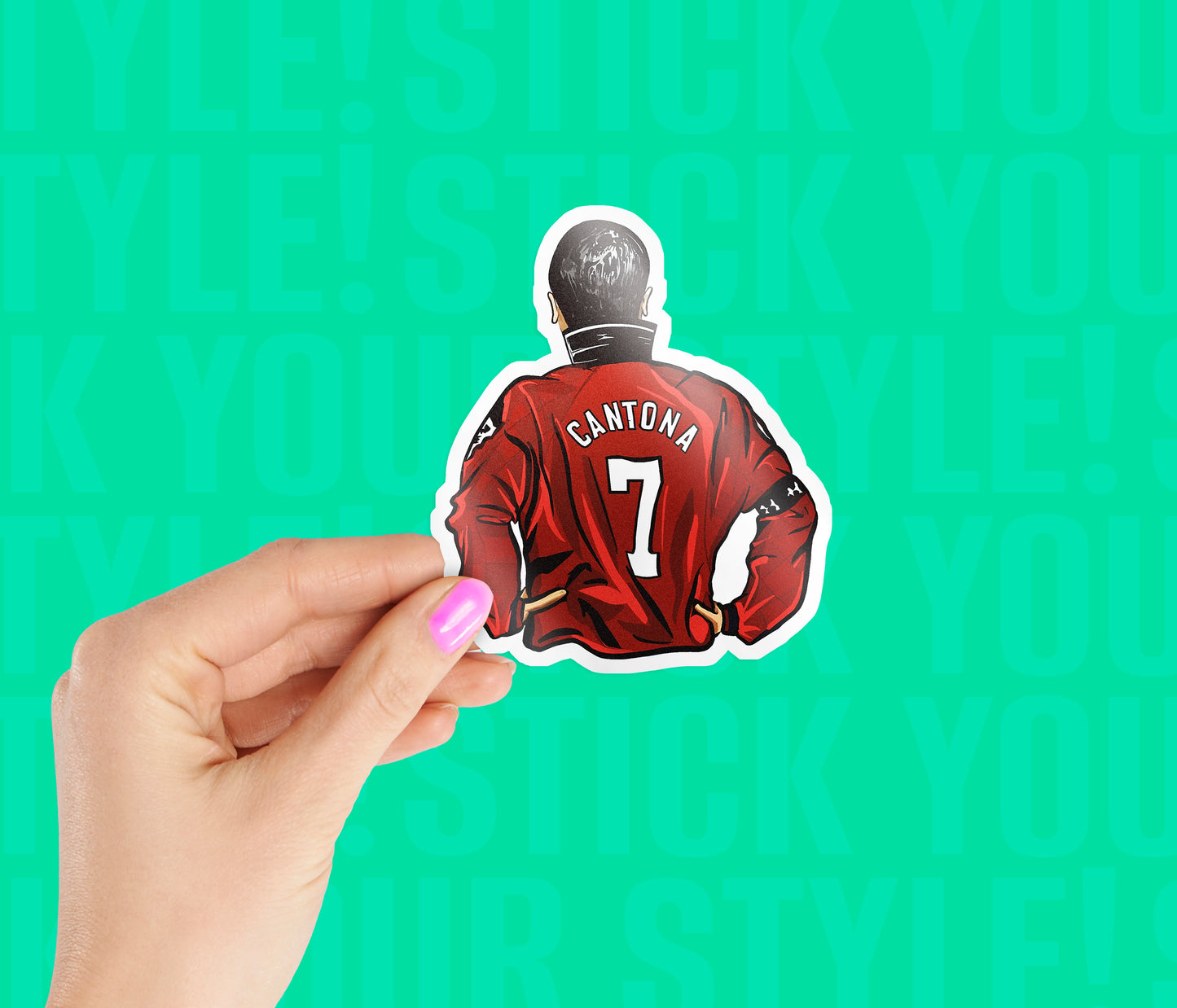 Eric Cantona Sticker