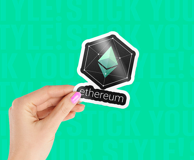 Ethereum Logo Magnetic Sticker
