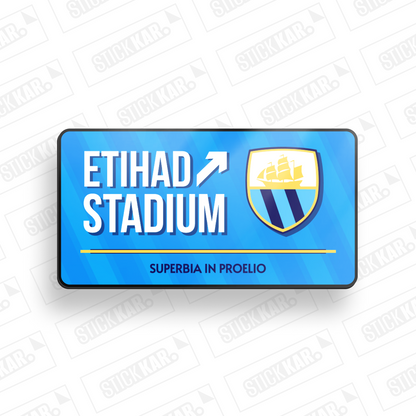 Etihad Stadium - Manchester City F.C. Door Sign