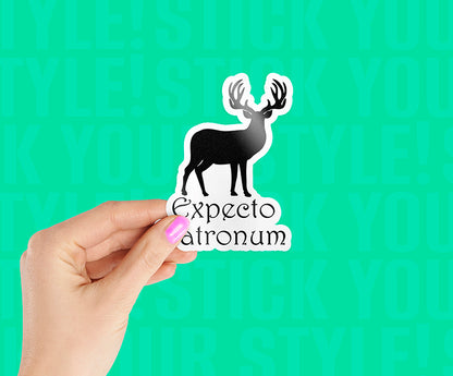 Expecto Patronum Deer Sticker