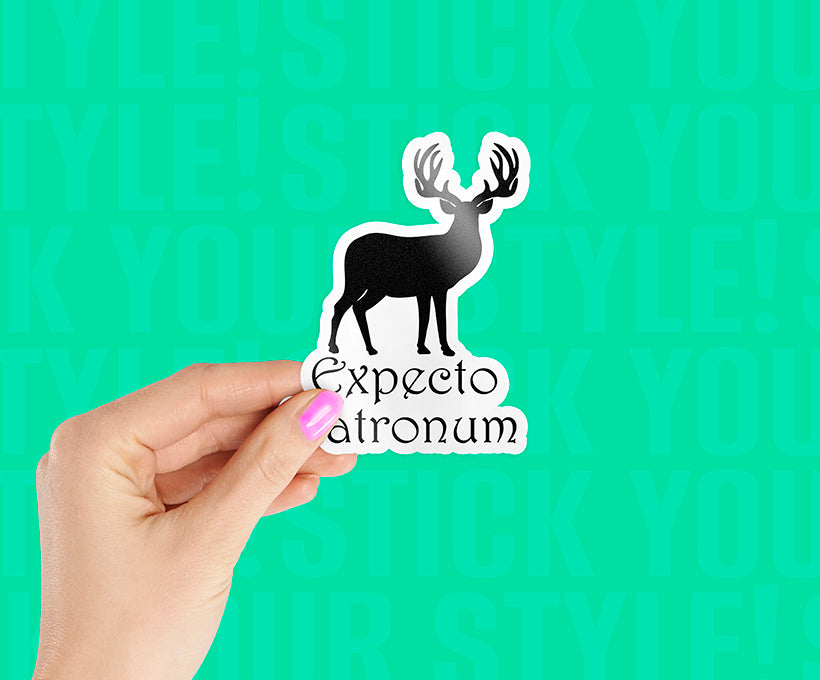 Expecto Patronum Deer Magnetic Sticker