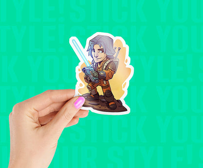 Ezra Bridger Star Wars Magnetic Sticker